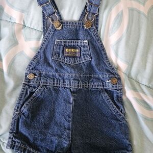 OshKosh B'gosh Classic Blue Kids Overalls 18mo